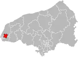 Situation of the canton of Le Havre-2 in the department of Seine-Maritime