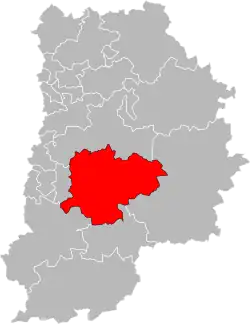 Location of Nangis