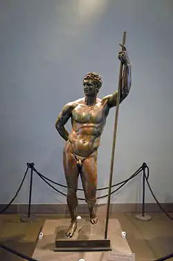 A Hellenistic Prince depicted in heroic nudity, National Museum of Rome