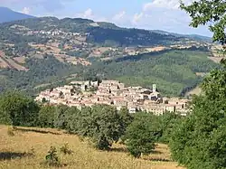 Panorama of Semproniano