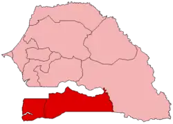 Casamance in Senegal