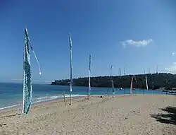 Beach at Senggigi in West Lombok