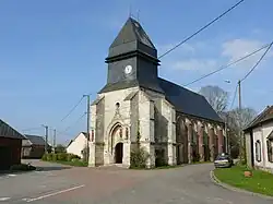 The church in Sentelie