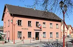 The town hall in Sentheim