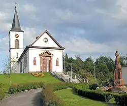 The church in Seppois-le-Bas