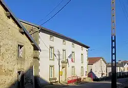 The town hall in Serécourt