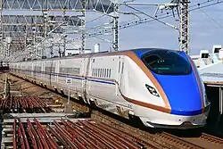 E7 series trainset in October&nbsp;2022