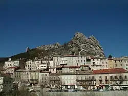 A general view of the village of Serres