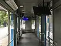Interior of the old station building prior to LRT construction