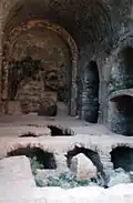 The cave in Ephesus, Turkey