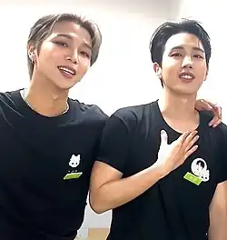 SEVENUS in 2023: Ireah (left) and Heejae (right)