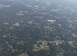 2014 aerial photo of Severn