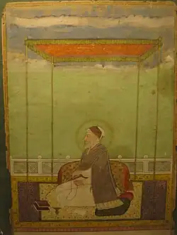 Early 17th-century miniature of Daud Bandagi Kirmani