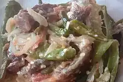 Shakam Datshi (Dried beef version)