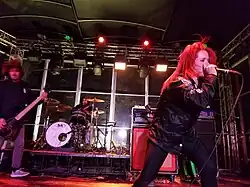 Sharptooth performing in 2018