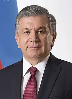 Republic of Uzbekistan Shavkat Mirziyoyev President of Uzbekistan