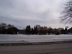 The Sheboygan River in winter