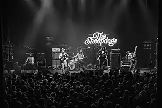 The Sheepdogs performing at The Roundhouse, London, 2019