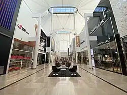 The original Gourmet Fair food court was demolished to make way for Nordstrom and several other shops