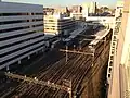 An overview of the station platforms in December 2012