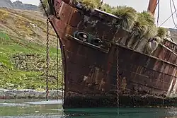 The Bayard resting at Ocean Bay since 1911