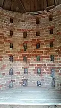Shirley Plantation dovecote interior