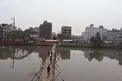 Shitalakshya River at Narayanganj Sadar
