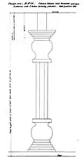 Pillar of the Chaitya cave.