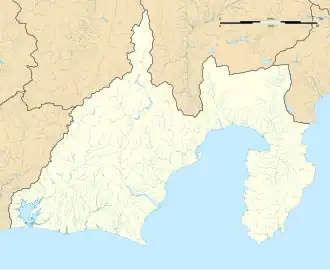 Fuji Station is located in Shizuoka Prefecture