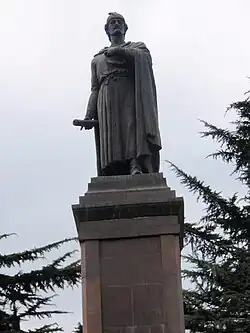 Rustaveli Monument in Tbilisi