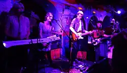 Shrag at the Shacklewell Arms in 2012.