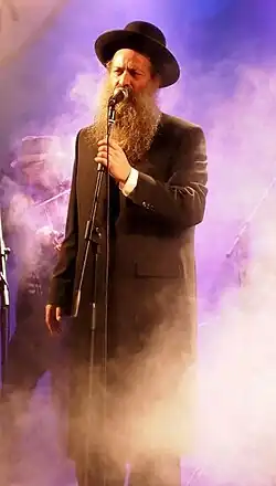 Rand during a performance in Haifa, May 2011