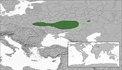Map of range