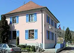 The town hall and school in Sickert