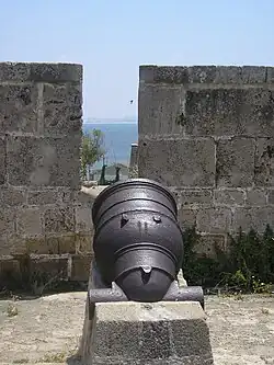 Section of Acre's city fortifications