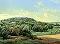 Siedkow Manor around 1860, Alexander Duncker Collection