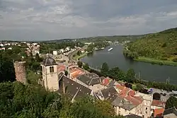 The western part of Sierck-les-Bains
