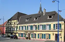 The Saint-Laurent inn, in Sierentz