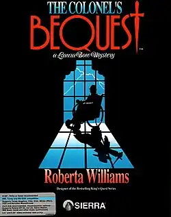 Dramatic graphic design showing a silhouetted figure seated in a wheelchair in front of a window with lightning, while the figure's shadow reveals someone standing and holding a dagger