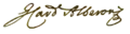 Giulio Alberoni's signature