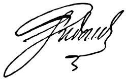 Frederik III's signature