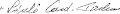 László Paskai's signature
