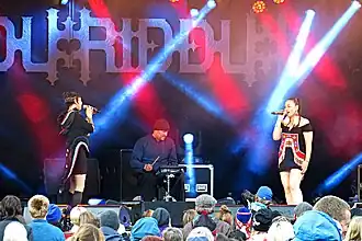 Silla + Rise at the Riddu Riđđu festival in 2019