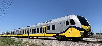 Hybrid rail train