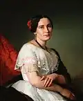 His sister, Katarzyna Jahn (1849)