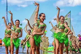 Daytime performance of Sinamba sa Regatta