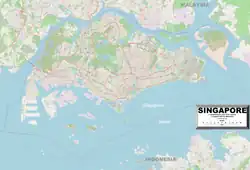 Image 16Enlargeable, detailed map of Singapore (from Geography of Singapore)