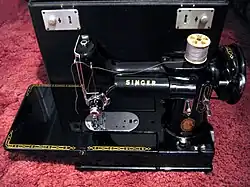 A Singer Featherweight model 222k from 1954