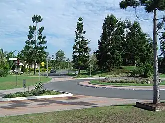 Sinnamon Road and roundabout