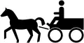 Drawn carriage